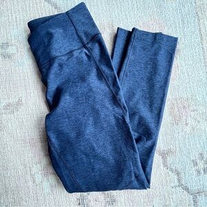 Navy Blue Heathered Outdoor Voices Leggings